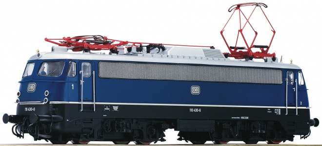 Electric locomotive BR 110.3 Digital with Sound and movable panthographs<br /><a href='images/pictures/Roco/72569.jpg' target='_blank'>Full size image</a>